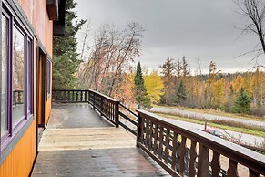 'buckhorn' - Slopeside Iron River Cabin w/ Sauna