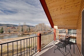 Idyllic Riverfront Granby Cabin With Deck!