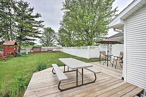 Irish Hills Farmhouse w/ Furnished Deck & Playset