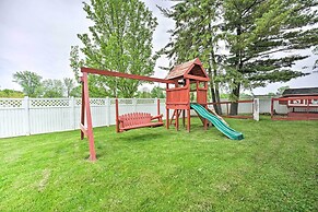 Irish Hills Farmhouse w/ Furnished Deck & Playset