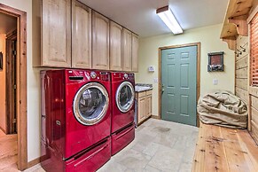 Family Game Room: Spacious Overgaard Cabin