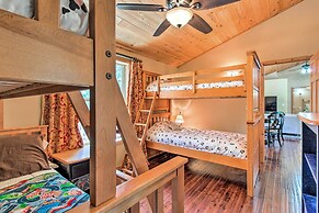 Family Game Room: Spacious Overgaard Cabin