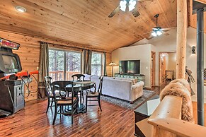 Family Game Room: Spacious Overgaard Cabin
