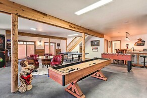 Family Game Room: Spacious Overgaard Cabin