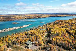 Barbeau Studio w/ St Marys River Views!