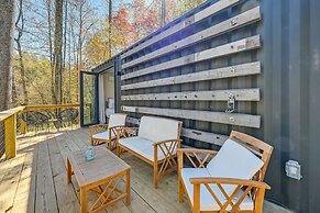 Bryson City Tiny Cabin w/ Deck Near River Access!
