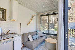 Bryson City Tiny Cabin w/ Deck Near River Access!