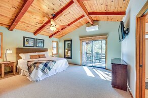 Furnished Deck + Forest Views: Pine Retreat!