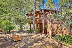 Furnished Deck + Forest Views: Pine Retreat!