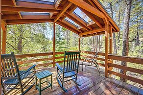 Furnished Deck + Forest Views: Pine Retreat!