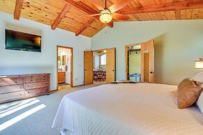 Furnished Deck + Forest Views: Pine Retreat!