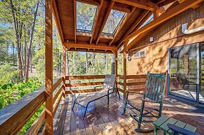 Furnished Deck + Forest Views: Pine Retreat!