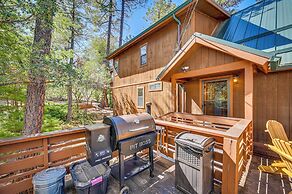 Furnished Deck + Forest Views: Pine Retreat!