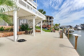 Waterfront Freeport Home: Deck & Private Boat Dock