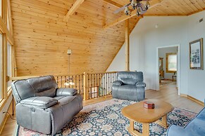 Deck, Grill & Fire Pit: Blue Ridge Mountain Cabin!