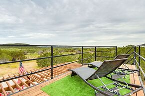 Remote Strawn Container Home With Hot Tub!