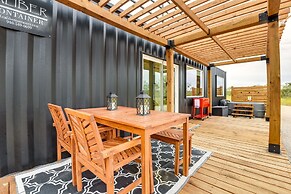 Remote Strawn Container Home With Hot Tub!