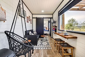 Remote Strawn Container Home With Hot Tub!