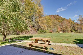 Haysi Nature Getaway w/ Fire Pit & On-site Creek!