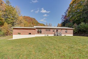 Haysi Nature Getaway w/ Fire Pit & On-site Creek!