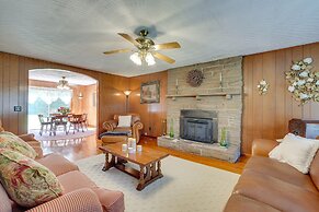 Haysi Nature Getaway w/ Fire Pit & On-site Creek!