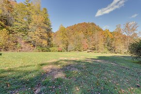 Haysi Nature Getaway w/ Fire Pit & On-site Creek!