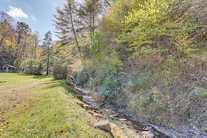 Haysi Nature Getaway w/ Fire Pit & On-site Creek!