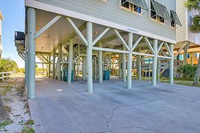 Beachfront Murrells Inlet Home - Walk to Pier!