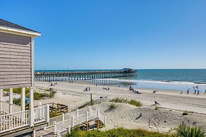 Beachfront Murrells Inlet Home - Walk to Pier!