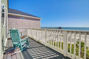 Beachfront Murrells Inlet Home - Walk to Pier!