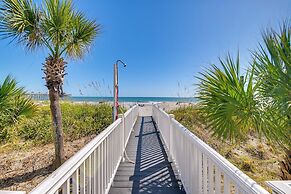 Beachfront Murrells Inlet Home - Walk to Pier!