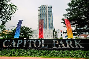 Great Location And Comfy 1Br Apartment At Capitol Park Residence