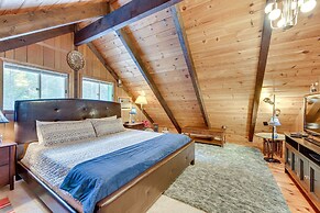 Waterfront Lake Arrowhead Cabin w/ Dock & Fire Pit