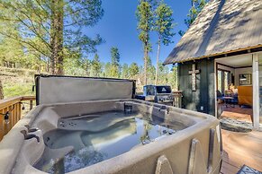Ruidoso Rental w/ Private Hot Tub: Walk to Midtown