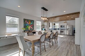 Sunny Waveland Home Rental w/ Pool: Walk to Beach!