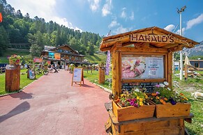 L' Aquila Campo Smith On The Ski Slopes