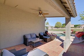 Serene Glendale Home w/ Pool + Golf Course View!