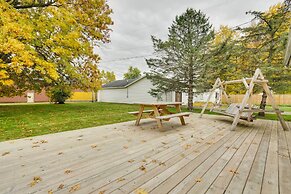 Charming Osseo Hideaway w/ Private Deck & Yard!