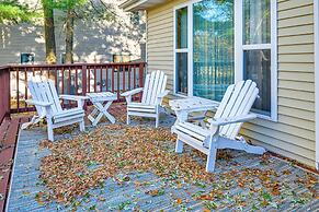 Lakefront Nekoosa Home: Private Beach & Boat Dock!