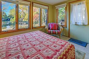Lakefront Nekoosa Home: Private Beach & Boat Dock!