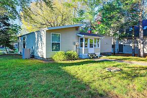 Lakefront Nekoosa Home: Private Beach & Boat Dock!