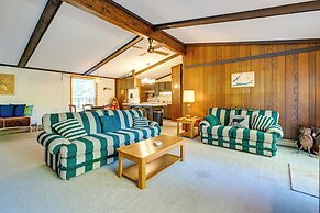 Lakefront Nekoosa Home: Private Beach & Boat Dock!