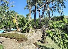 Villa with pool and tropical garden