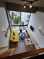 Loft moderno con vista a los cerros