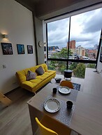 Loft moderno con vista a los cerros