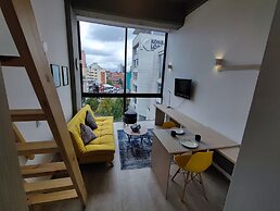 Loft moderno con vista a los cerros