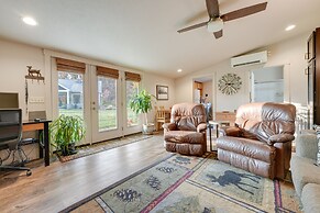 Pet-friendly White Pigeon Apartment w/ Fire Pit!
