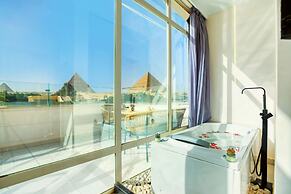 Tree Lounge Pyramids View INN, Sphinx Giza.