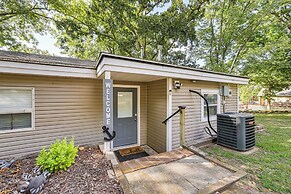 Deck + Dock Access: Lakefront Grove Cabin!