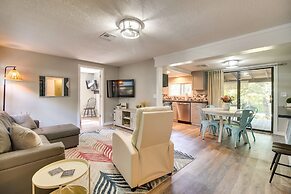 Deck + Dock Access: Lakefront Grove Cabin!